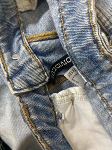 30 H&amp;M RIBBED HIGh waist jeans