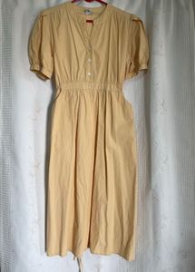Vintage Inspired Yellow Dress