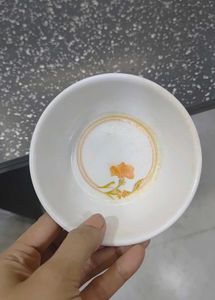 Vintage Floral Bowl and Platter Set