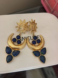 Combo of Boho Sun &amp; Moon Dangle Earrings