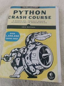 Python Crash Course 3rd Edition Book