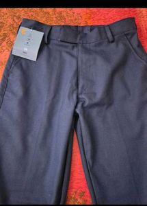 Navy Blue Straight Leg Pants for men and women