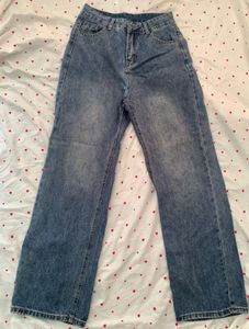 Classic Light Wash Denim Jeans