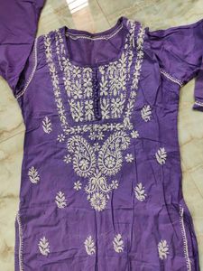 original chikankari kurta