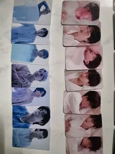 BTS solo Photocards OG merch(7 cards for ₹250)