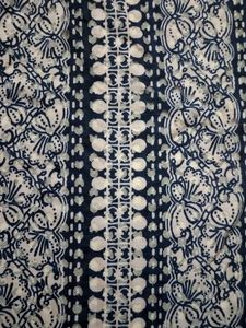 Patterned 3/4 Sleeve Blouse