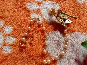 Elegant Pearl &amp; Stone noze pin