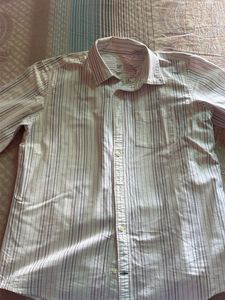 GAP Striped Button-Down Shirt