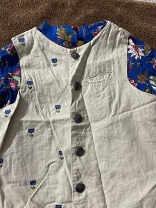 Embroidered Ethnic kirta with  Jacket