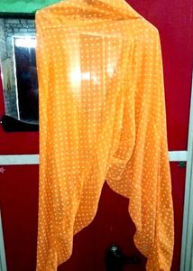 Red Floral Print Kurta Free 🎁