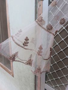 Baby Pink Peplum Top, Lahanga And Dupatta .