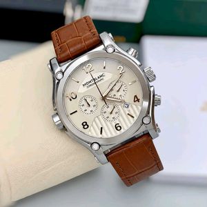Montblanc Chronograph Blue Watch FOR MENS