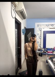 Urbanic corset Top With Sexy Net Back