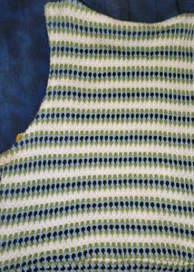 Striped Knit Tank Top
