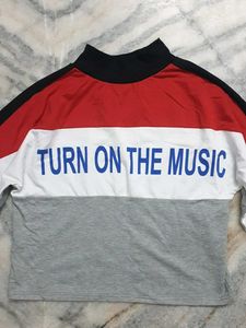 🎸Stylish Colorblock Long Sleeve Top