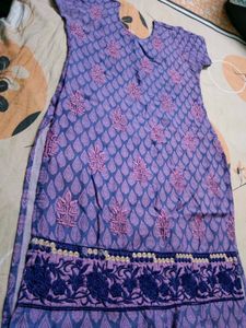 Beautiful Purple Kurta Set