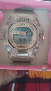 man digital watch