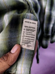 Levi's double side checked shirt