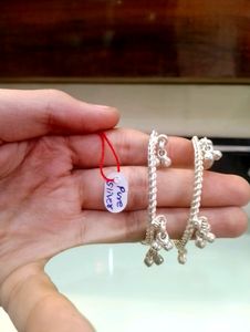 Pure Silver Baby Payal (Wt: 22.91gm)