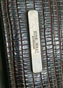 Vintage Brown crocodile Embossed Shoulder Bag