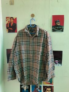 Plaid Long Sleeve overshirt