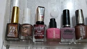 Assorted Nail Polish Collection