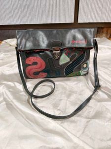 Unique Patchwork Crossbody Bag