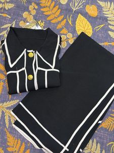 Chic Black & White Co-ord Set