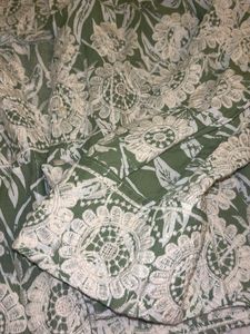 boutique Green Floral Print top/ jacket