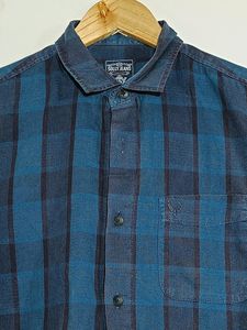 Blue Checked Shirt (Men)