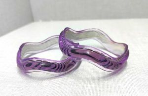 Unique Wavy Bangle Set
