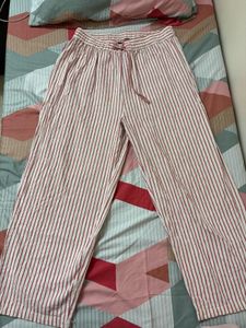 Zudio Striped Wide-Leg Pants