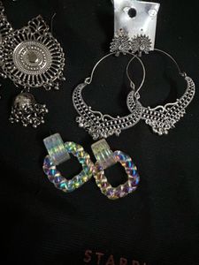 6 pair of new earrings