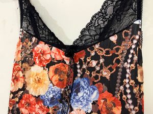 Floral Lace Camisole Dress