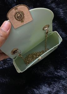 Cute Pearl Handle Mini Bag