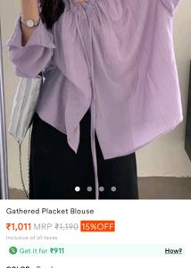 Savana purple top