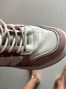 Sole Gear High-Top Sneakers - Pink &amp; White