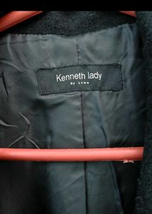 KENETTH LADY Black Overcoat