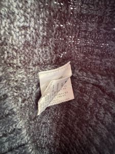 Stylish Grey Knit Sweater