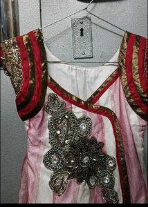 Small size Embroidered Anarkali Kurta Set