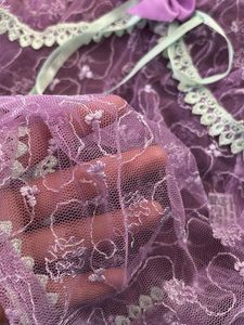 Lavender mint mesh cami