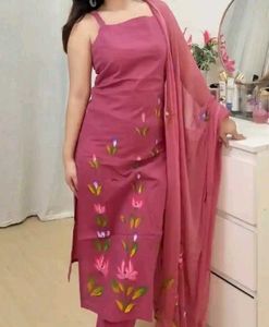 Elegant Pink Kurta Set with Dupatta