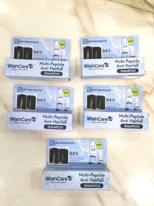 5pc multi peptide anti hairfall shampoo