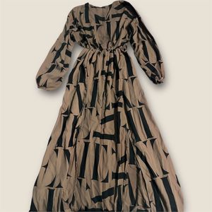 Patterned Maxi Dress