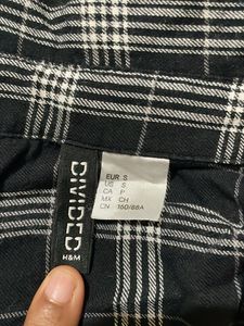 Plaid Button-Down Top