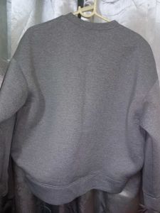 Grey  Nike Style Graphic Unisex Sweatshirt