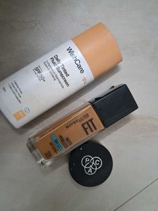 Maybelline Fit Me Foundation &amp; Sunscreen
