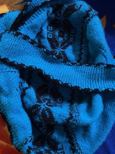 handmade woolen  head scarf perfect for winters