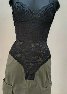Black Lace Bodysuit