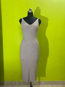 Ribbed Knit Tank Dress